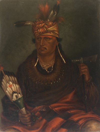 Chetan-woa-kutoa-mang The Hawk Who Hunts Walking by Antonio Zeno Shindler