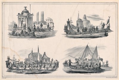 Design for Four Gondolas by Antonio Zona