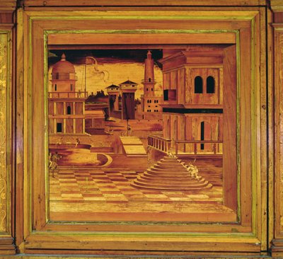 Marquetry Panel from the Grotta of Isabella d