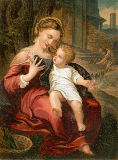 The Holy Family by Antonio da Correggio