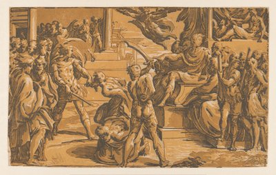 Martyrdom of Saints Peter and Paul by Antonio da Trento