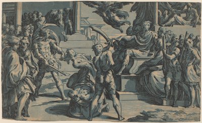 The Martyrdom of Saints Peter and Paul by Antonio da Trento