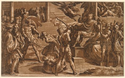 The Martyrdom of St. Peter and St. Paul by Antonio da Trento