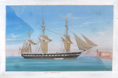 Sail Assisted Steam Vessel HMS 