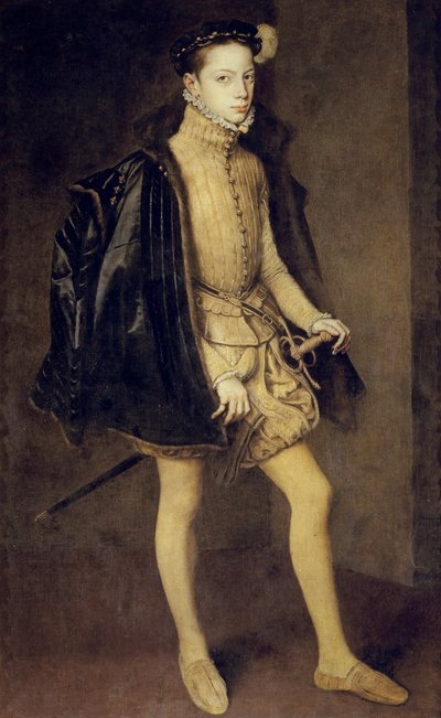 Portrait of Alessandro Farnese, Duke of Parma by Antonis Mor