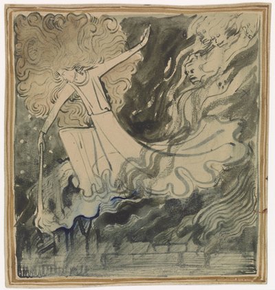 Design for the Title Page of De Gijsbrecht van Aemstel by Antoon Derkinderen