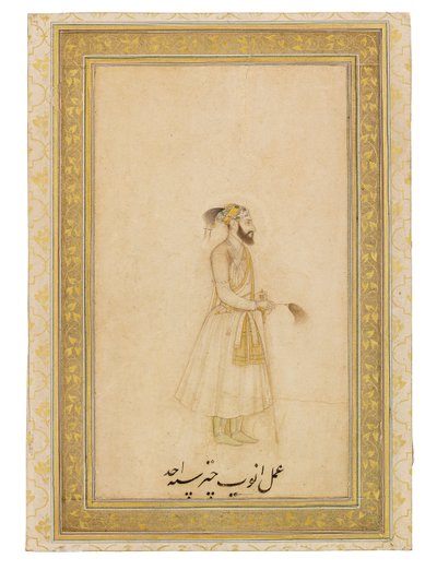 Portrait of the Emperor Aurangzeb, India by Anup Chattar
