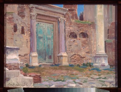 The Temple of Janus in Rome by Apollinari Mikhailovich Vasnetsov