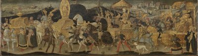 Darius Marching to the Battle of Issus by Apollonio di Giovanni (workshop of)