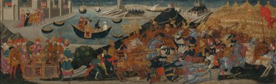 The Battle of Pharsalus and the Death of Pompey by Apollonio di Giovanni