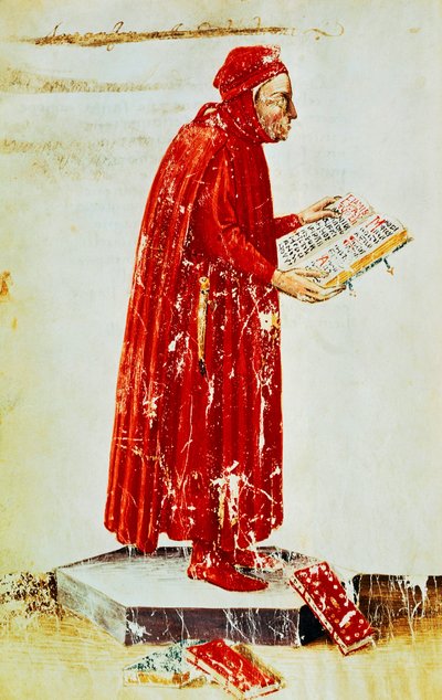 Portrait of Lino Coluccio Salutati by Apollonio di Giovanni di Tommaso