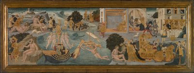The Adventures of Ulysses, 1435-45 by Apollonio di Giovanni di Tommaso