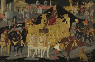 The Triumph of Scipio Africanus by Apollonio di Giovanni di Tommaso