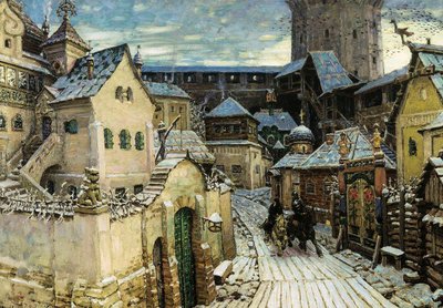 A Heralds, In the Morning in the Kremlin, 1913 by Appolinari Mikhaylovich Vasnetsov