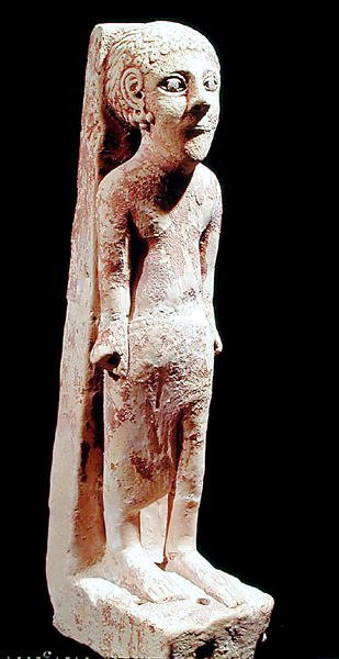 Statuette with Egyptian influence, from Amman, 900-500 BC by Arabic School