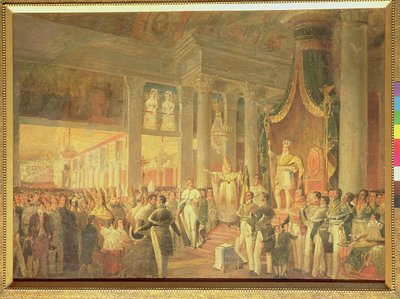 Coronation of Dom Pedro II by Araujo Porto Alegre