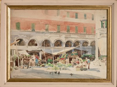 Fruit Market by Arcangelo Salvarani