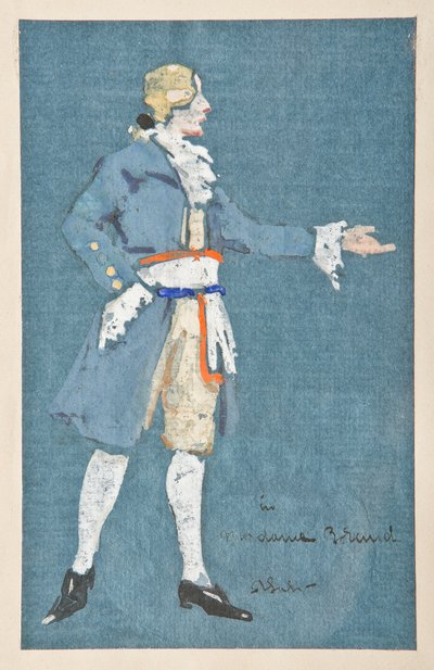 Sketch for Theatre by Arcangelo Salvarani