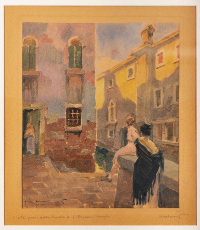St. Rocco in Venice by Arcangelo Salvarani
