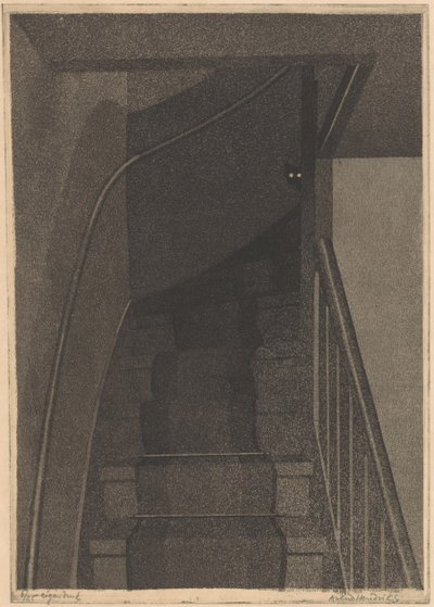 Staircase by Arend Hendriks (signed by artist)