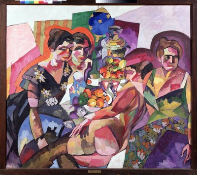 Women and Fruits by Aristarkh Vasilievic Lentulov