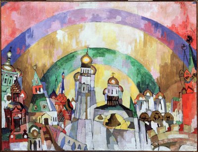 Firmament, Decorative Moscow by Aristarkh Vasilievic Lentulov