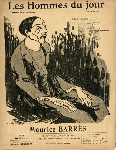 Cover of Les Hommes du jour, number 19 by Aristide Delannoy