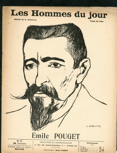Cover of The Men of the Day, number 27, January 1 by Aristide Delannoy