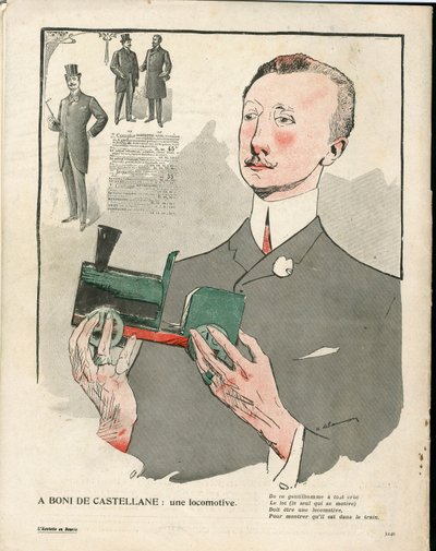 The Butter Plate, number 195, Satirical in Colours by Aristide Delannoy