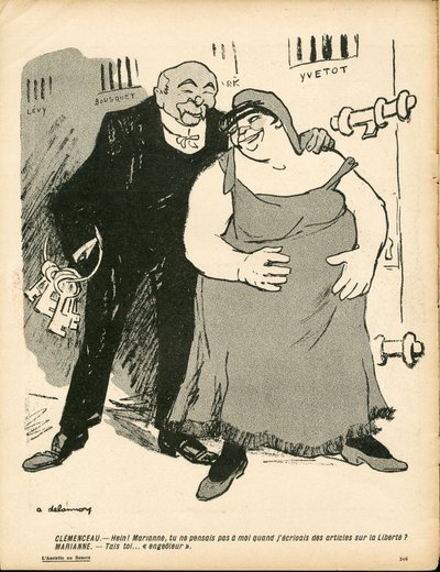 The Butter Plate, number 328, Satirical in Colors by Aristide Delannoy