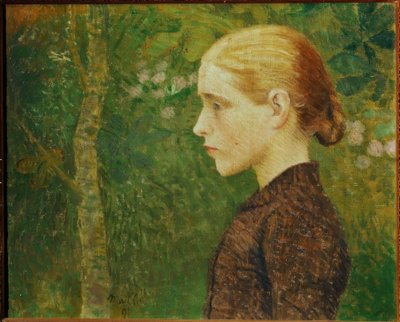 Aristide Maillol / Portrait Bust of a Peasant Girl, 1891 by Aristide Maillol