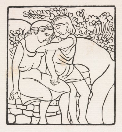Daphnis and Chloe: Daphnis and Chloe at Play by Aristide Maillol