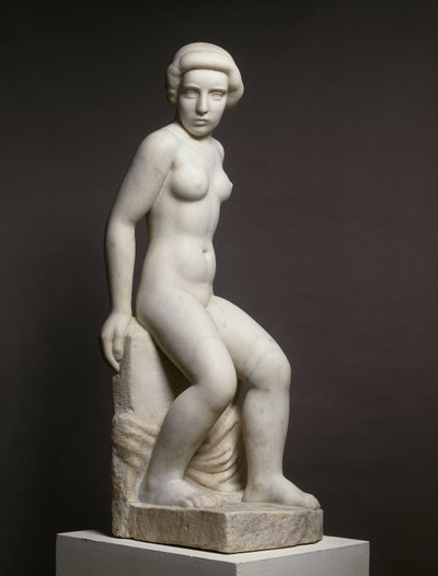 Naked Girl and Drape by Aristide Maillol