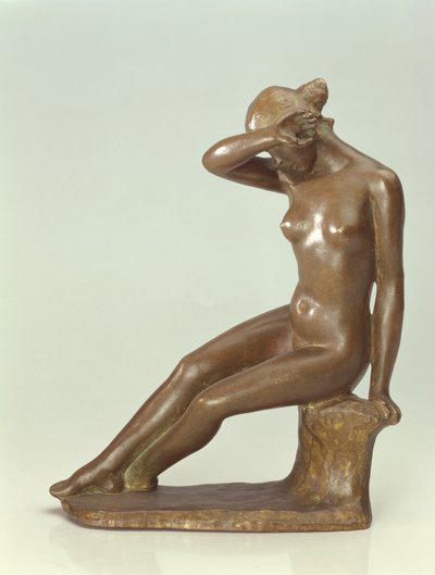 Woman Covering Her Face with Her Hand, 1900 by Aristide Maillol