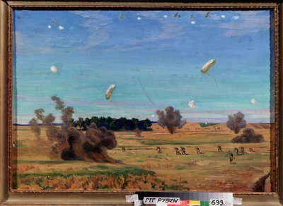 On the Battlefield (World War I) by Arkadij Aleksandrovic Rylov
