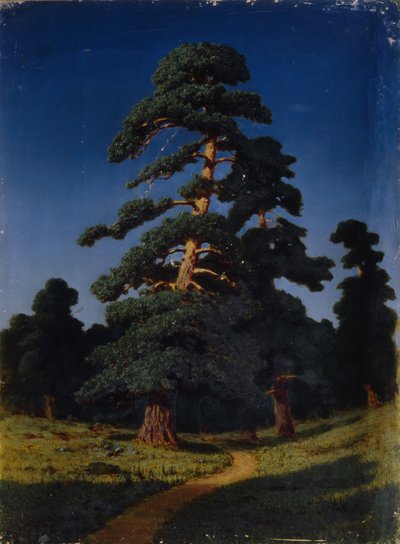 Pine Tree by Arkhip Ivanovich Kuindzhi