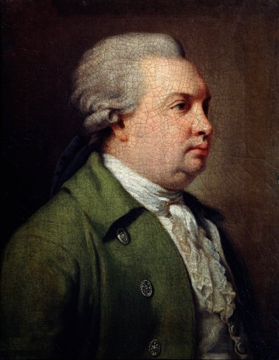 Portrait of the Dramatist Denis I Fonvizin by Armand Charles Caraffe