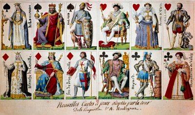 French Historical Figures from Charlemagne to Henri IV by Armand Gustave Houbigant