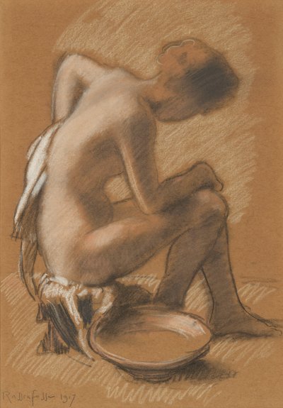 Woman at her Toilet, 1917 by Armand Rassenfosse