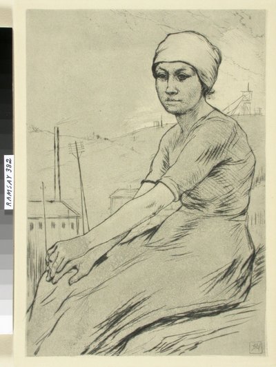 Young Working Woman by Armand Rassenfosse