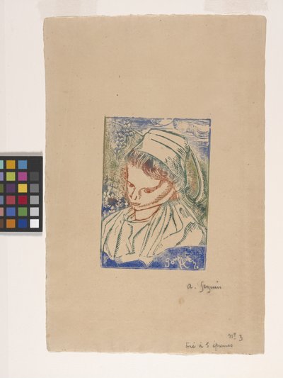 Breton Woman From Pont-Aven by Armand Séguin