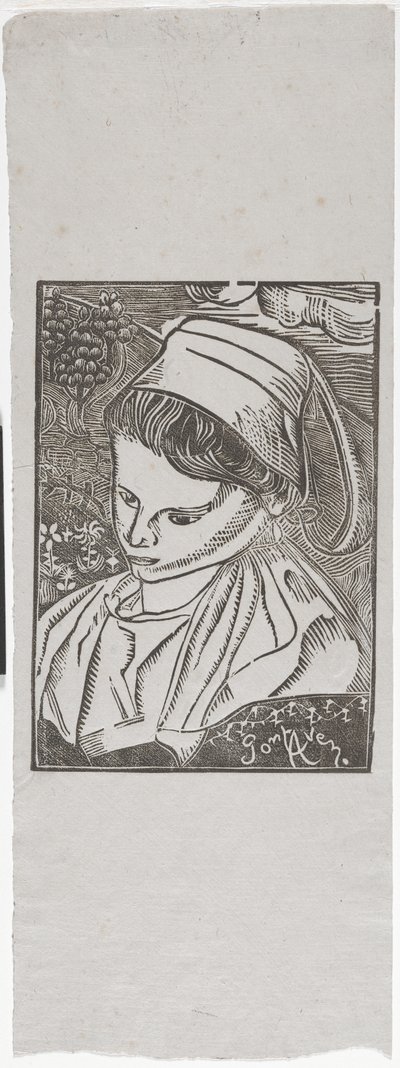 Breton Woman from Pont-Aven c.1896 by Armand Séguin