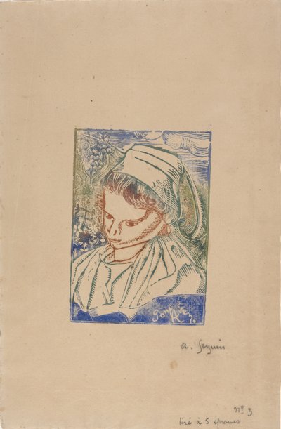 Breton Woman from Pont-Aven by Armand Séguin