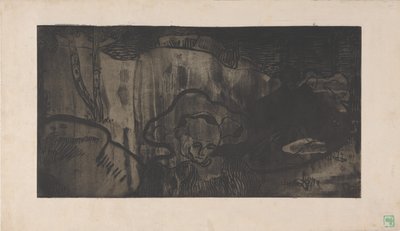 Breton decoration - Breton women by the sea c.1894 by Armand Séguin