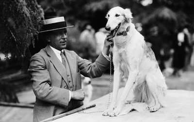 Owner with His Dog at a Dog Show, Italy by Armando Bruni