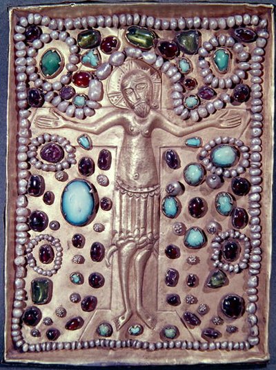 Reliquary Cover of a Bible depicting Christ on the Cross by Armenian School