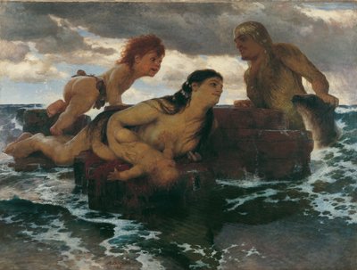 Sea Idyll by Arnold Bocklin