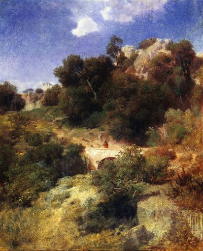 Roman Landscape by Arnold Böcklin