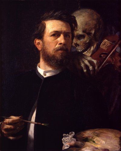 Self-Portrait by Arnold Böcklin