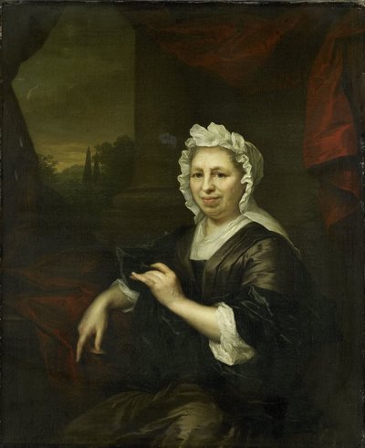 Brechje Hooft (1640-1721), Widow of Harmen van de Poll by Arnold Boonen (attributed to)
